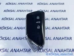 Volkswagen Golf 8, Passat, Tiguan 3 Tuşlu Smart Kumanda Kabı