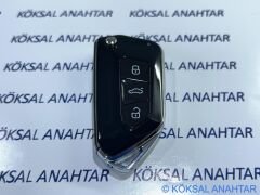 Volkswagen Golf 6, Jetta, Passat, Transporter 3 Tuşlu Yeni Tip Kumanda Kabı