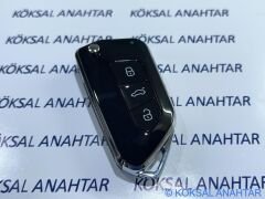 Volkswagen Golf 6, Jetta, Passat, Transporter 3 Tuşlu Yeni Tip Kumanda Kabı