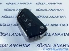 Volkswagen Golf 6, Jetta, Passat, Transporter 3 Tuşlu Yeni Tip Kumanda Kabı