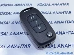 Renault Taliant 3 Tuşlu Kumanda Kabı