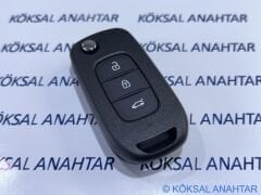 Renault Taliant 3 Tuşlu Kumanda Kabı