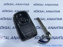Opel Astra K 2 Tuşlu Smart Kumanda Kabı