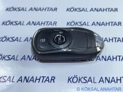 Opel Astra K 2 Tuşlu Smart Kumanda Kabı