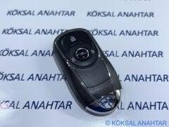 Opel Astra K 2 Tuşlu Smart Kumanda Kabı