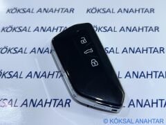 Volkswagen Golf 7, Passat, Polo, T-roc, T-cross, Taigo Keyless Start & Stop Sustalı Anahtarlı Modeller Için Yeni Tip Kumanda Kabı