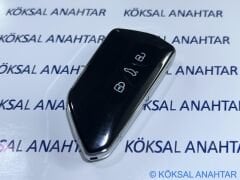 Volkswagen Golf 7, Passat, Polo, T-roc, T-cross, Taigo Keyless Start & Stop Sustalı Anahtarlı Modeller Için Yeni Tip Kumanda Kabı