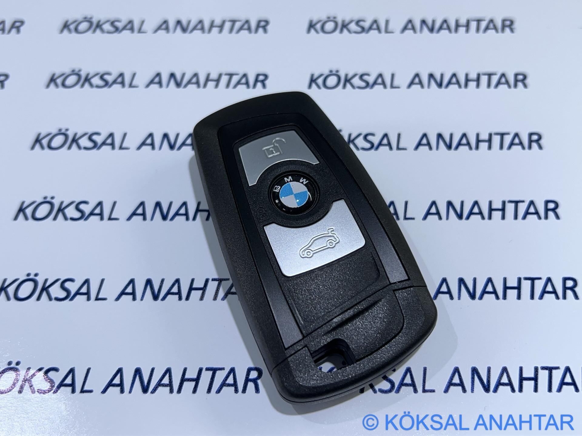 Bmw Smart 3 Tuşlu Siyah Kumanda Kabı F20 - F22 - F30 - F32