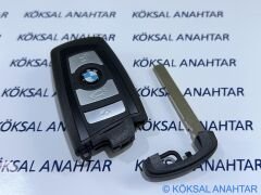 Bmw Smart 4 Tuşlu Siyah Kumanda Kabı F20 F22 F30 F32