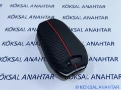 Citroen C5 Aircross C4 C4 X Anahtar Kılıfı Red