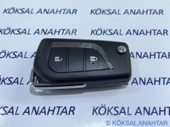 Toyota CH-R 2 Tuşlu Kumanda Kabı 2016 - 2022