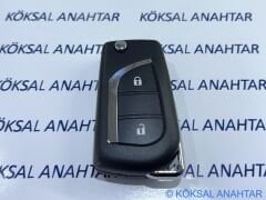 Toyota CH-R 2 Tuşlu Kumanda Kabı 2016 - 2022