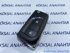 Toyota CH-R 2 Tuşlu Kumanda Kabı 2016 - 2022