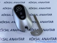 Mercedes-Benz Yeni Nesil Smart Anahtar Kumanda Kabı C, E, S Serisi - GLC, EQS, EQE (2021-2025)