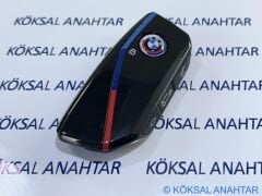 BMW Yeni Nesil Black Smart Anahtar Kabı - 1, 3, 4, 5, 7 Serisi, X, iX ve i Serileri (2021-2025)