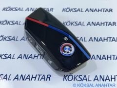 BMW Yeni Nesil Black Smart Anahtar Kabı - 1, 3, 4, 5, 7 Serisi, X, iX ve i Serileri (2021-2025)