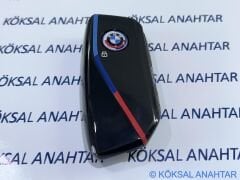 BMW Yeni Nesil Black Smart Anahtar Kabı - 1, 3, 4, 5, 7 Serisi, X, iX ve i Serileri (2021-2025)