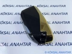 BMW Yeni Nesil Gold Smart Anahtar Kabı - 1, 3, 4, 5, 7 Serisi, X, iX ve i Serileri (2021-2025)