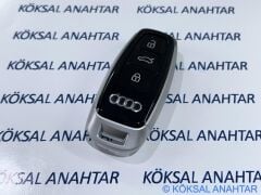 Audi A6, Q5, Q7, TT Keyless Start & Stop Sustalı Anahtarlı Modeller Için 2023 Black Audi Kumanda Kabı