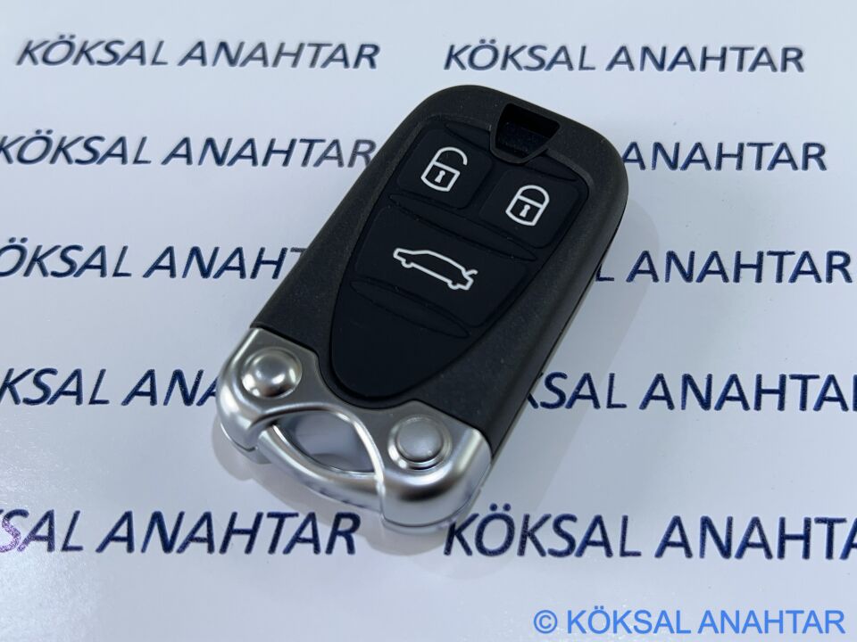Alfa Romeo 159, Brera 3 Tuşlu Smart Kumanda Kabı