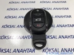 Mini Cooper, Clubman, Countryman 4 Tuşlu Smart Kumanda Kabı F56-F54-F60