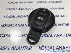 Mini Cooper, Clubman, Countryman 4 Tuşlu Smart Kumanda Kabı F56-F54-F60