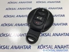 Mini Cooper, Clubman, Countryman 4 Tuşlu Smart Kumanda Kabı F56-F54-F60