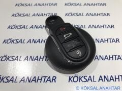 Mini Cooper, Clubman, Countryman 4 Tuşlu Smart Kumanda Kabı F56-F54-F60