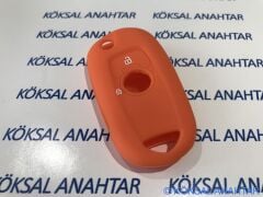 Opel Astra K Silikon Anahtar Kılıfı Turuncu