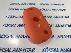 Opel Astra K Silikon Anahtar Kılıfı Turuncu