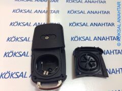 Audi A3 A4 A6 3 Tuşlu Orijinal Kumanda Kabı