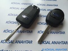 Ford Focus Mondeo 3 Tuşlu Sustalıya Dönüşüm Kabı (Düz Anahtar)