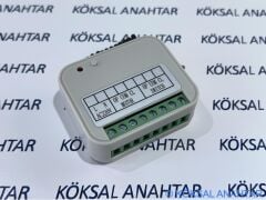 Otomatik Kepenk Kumanda Alıcısı 220V 433Mhz +2 Kumanda ile Birlikte