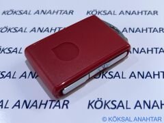 Volvo S60 V60 XC60 5 Tuşlu Smart Kumanda Kabı (Kırmızı)