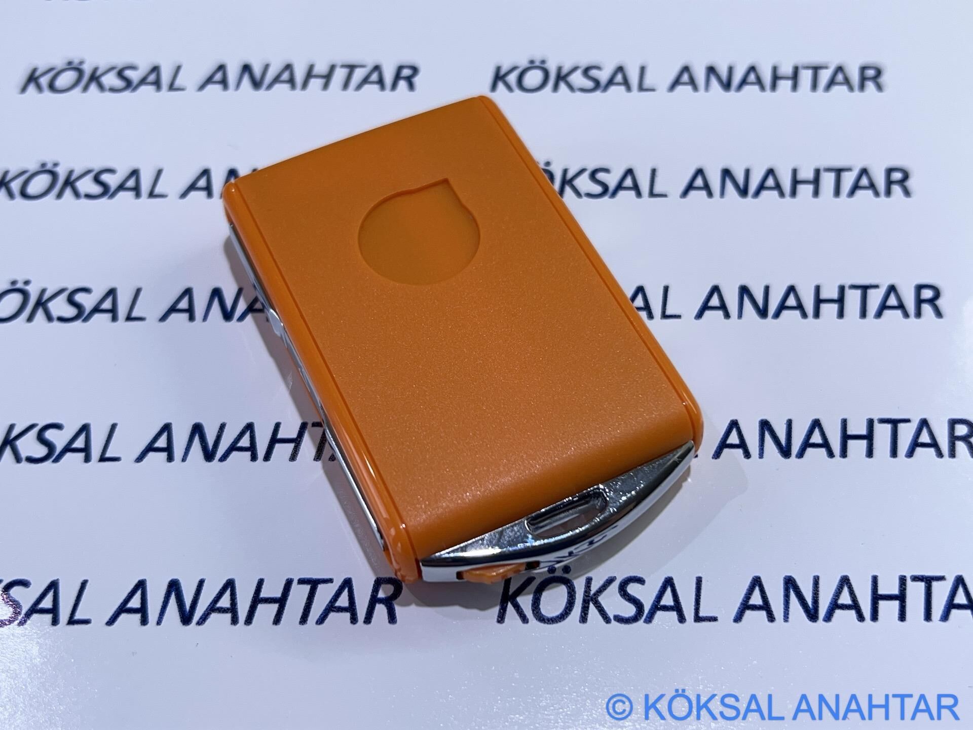 Volvo S60 V60 XC60 5 Tuşlu Smart Kumanda Kabı (Turuncu)