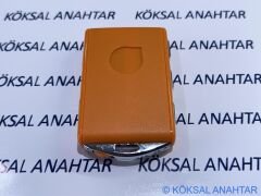 Volvo S60 V60 XC60 5 Tuşlu Smart Kumanda Kabı (Turuncu)