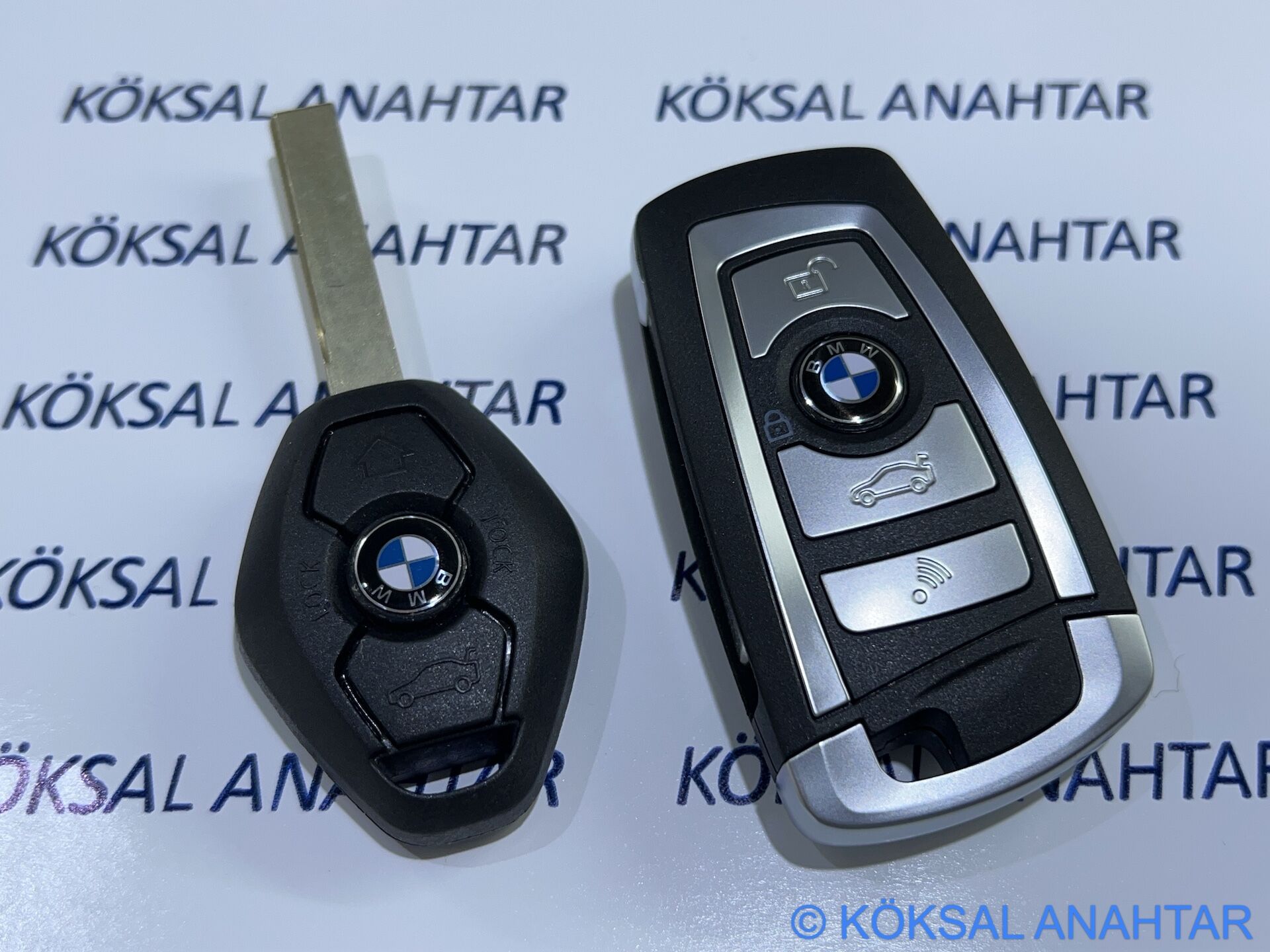 Bmw E46 E60 E90 3 Tuşlu Dönüşüm Dolu EWS Kumanda