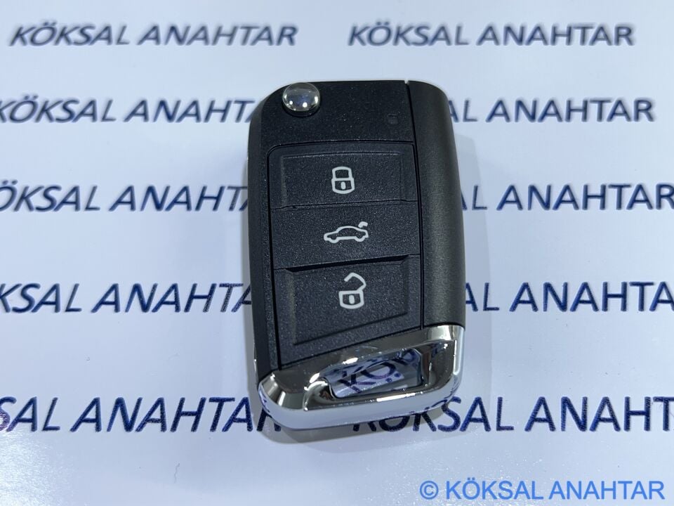 Volkswagen Polo Taigo T-Cross T-Roc 3 Tuşlu Orijinal Kumanda Kabı