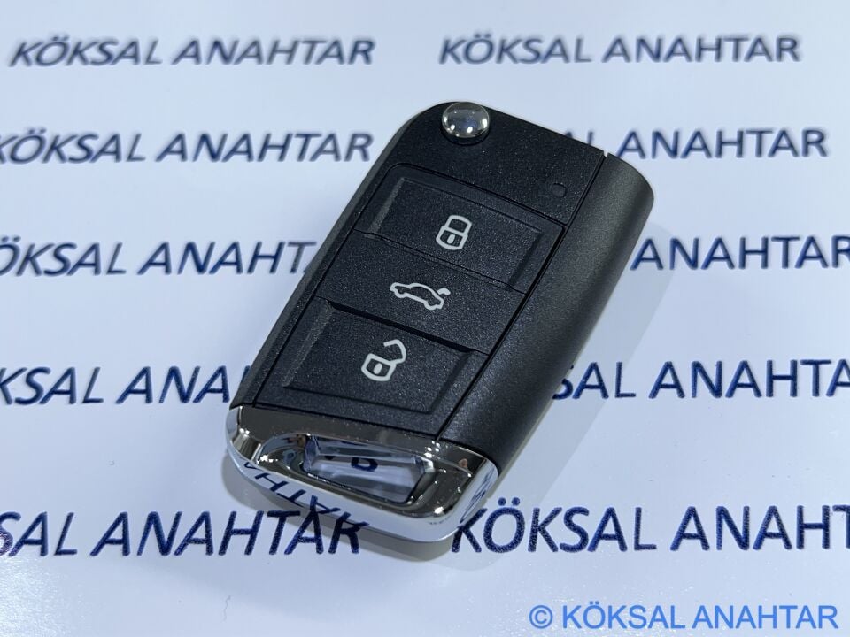 Volkswagen Polo Taigo T-Cross T-Roc 3 Tuşlu Orijinal Kumanda Kabı