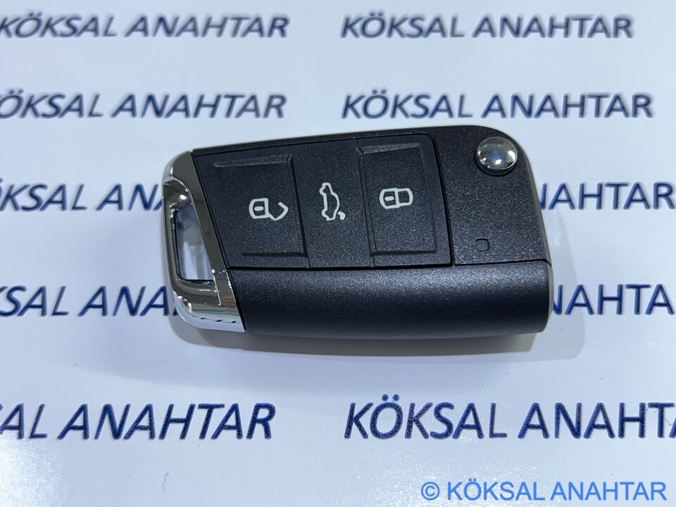 Volkswagen Polo Taigo T-Cross T-Roc 3 Tuşlu Orijinal Kumanda Kabı